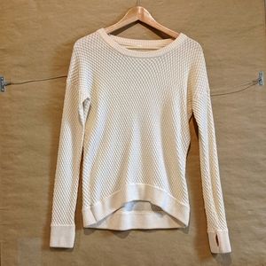 Lululemon cream sweater